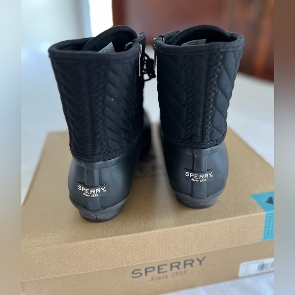 Black Sperry Duckboots - Picture 3 of 3